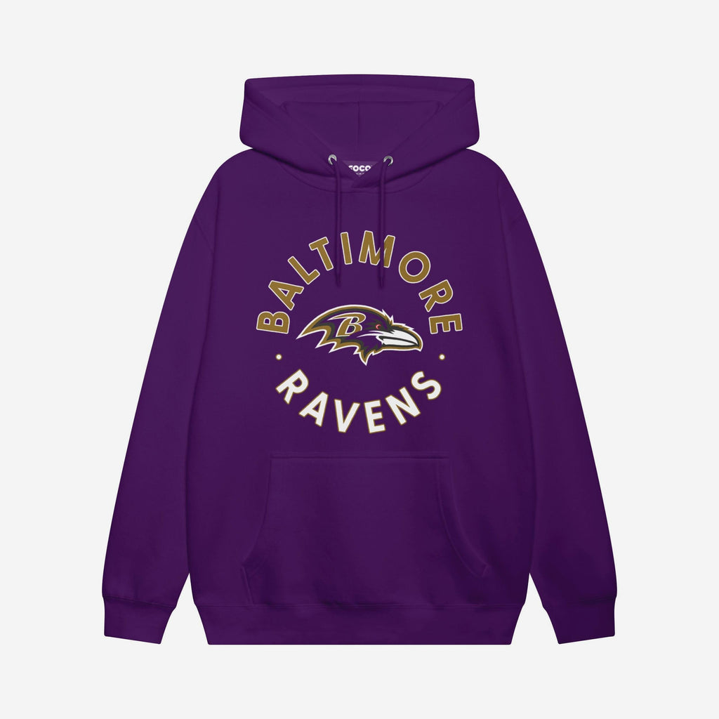 Baltimore Ravens Circle Hoodie FOCO S - FOCO.com