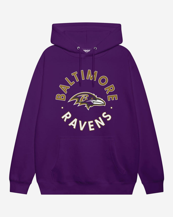 Baltimore Ravens Circle Hoodie FOCO S - FOCO.com