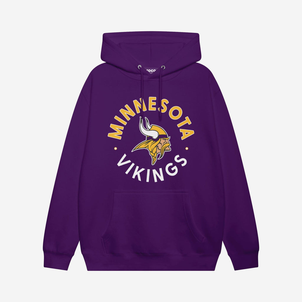 Minnesota Vikings Circle Hoodie FOCO S - FOCO.com