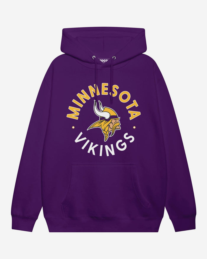 Minnesota Vikings Circle Hoodie FOCO S - FOCO.com