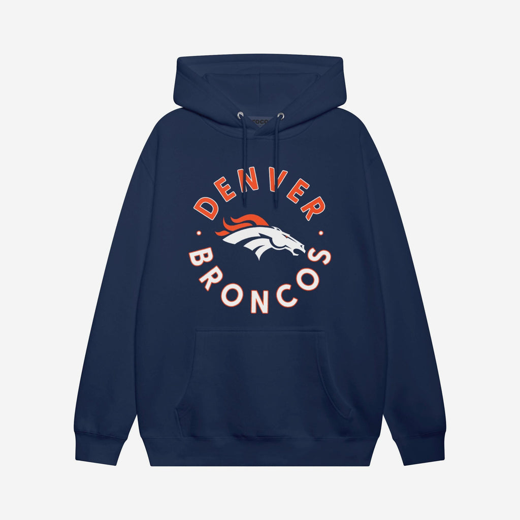 Denver Broncos Circle Hoodie FOCO S - FOCO.com