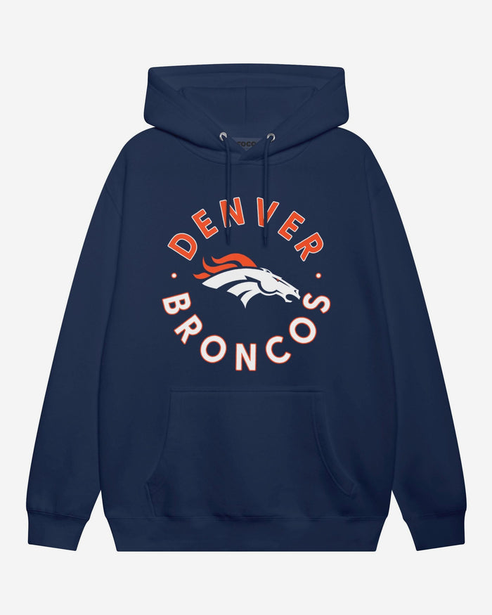 Denver Broncos Circle Hoodie FOCO S - FOCO.com