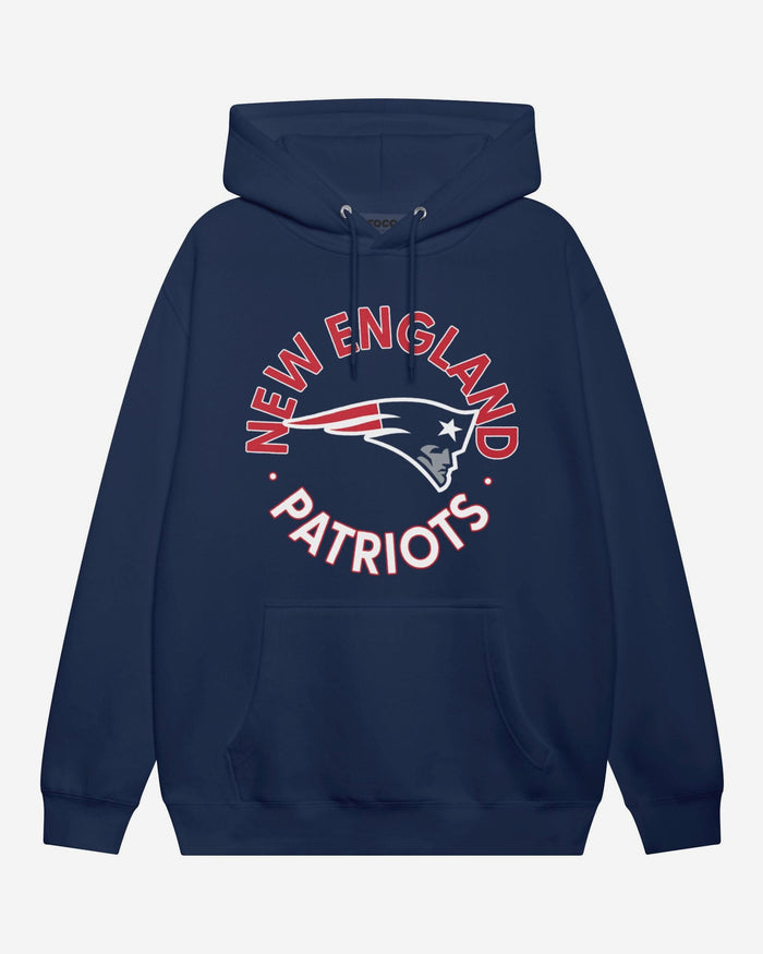New England Patriots Circle Hoodie FOCO S - FOCO.com