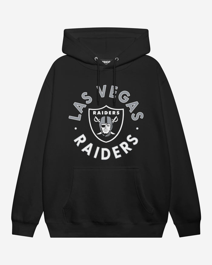 Las Vegas Raiders Circle Hoodie FOCO S - FOCO.com