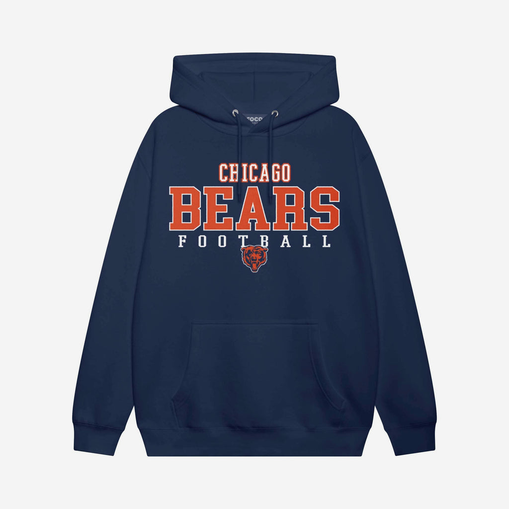 Chicago Bears Football Wordmark Hoodie FOCO S - FOCO.com