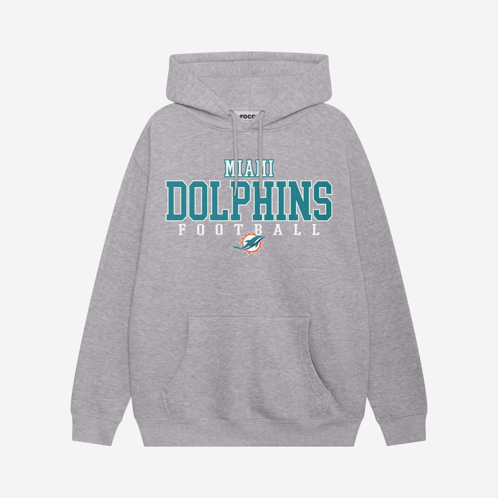 Miami Dolphins Football Wordmark Hoodie FOCO S - FOCO.com