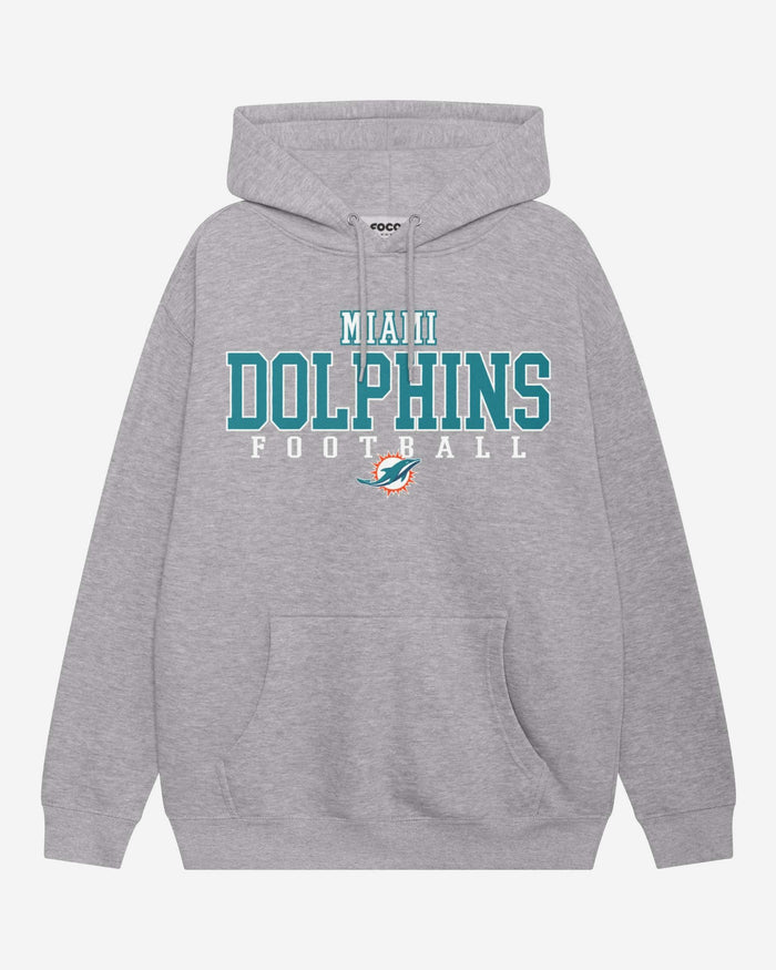 Miami Dolphins Football Wordmark Hoodie FOCO S - FOCO.com