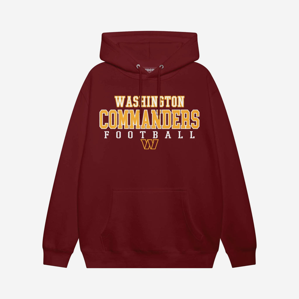 Washington Commanders Football Wordmark Hoodie FOCO S - FOCO.com