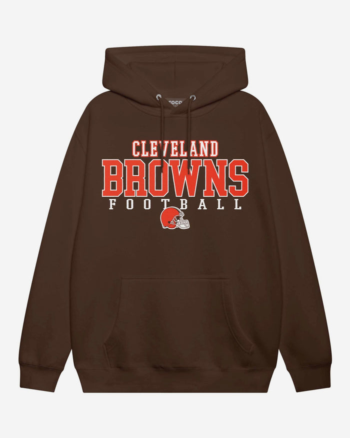 Cleveland Browns Football Wordmark Hoodie FOCO S - FOCO.com