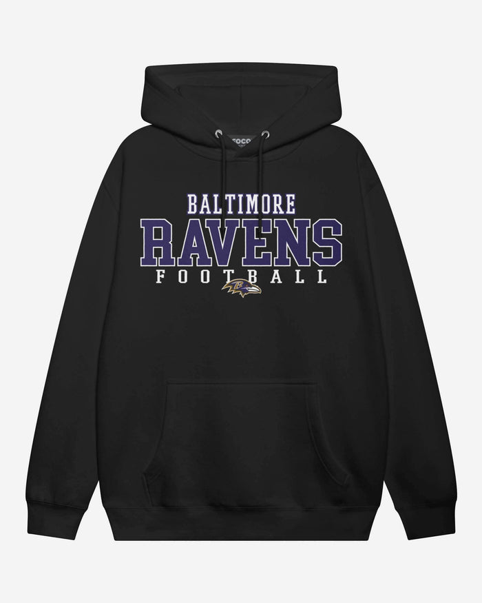 Baltimore Ravens Football Wordmark Hoodie FOCO S - FOCO.com