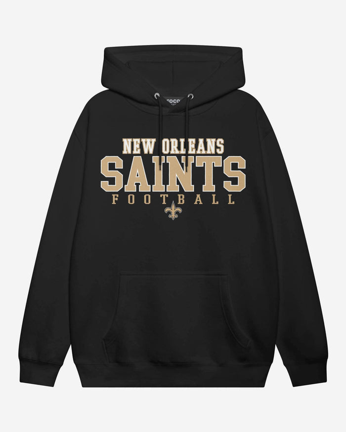 New Orleans Saints Football Wordmark Hoodie FOCO S - FOCO.com