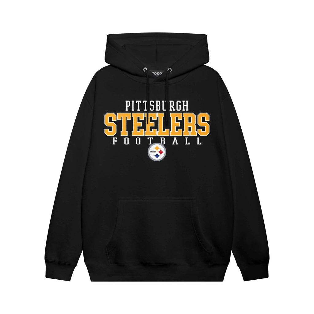Pittsburgh Steelers Football Wordmark Hoodie FOCO S - FOCO.com