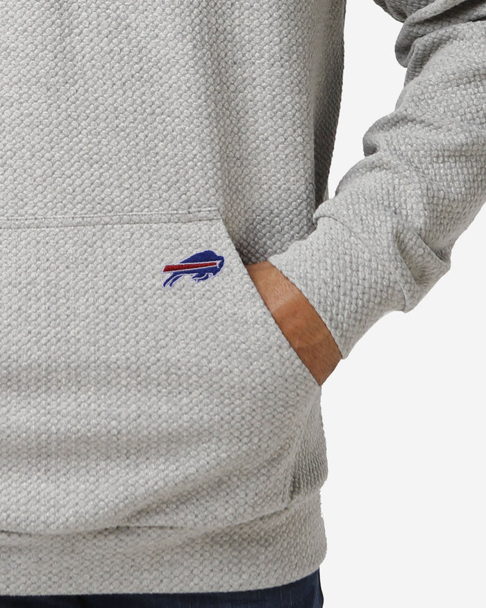 Buffalo Bills Gray Woven Hoodie FOCO - FOCO.com