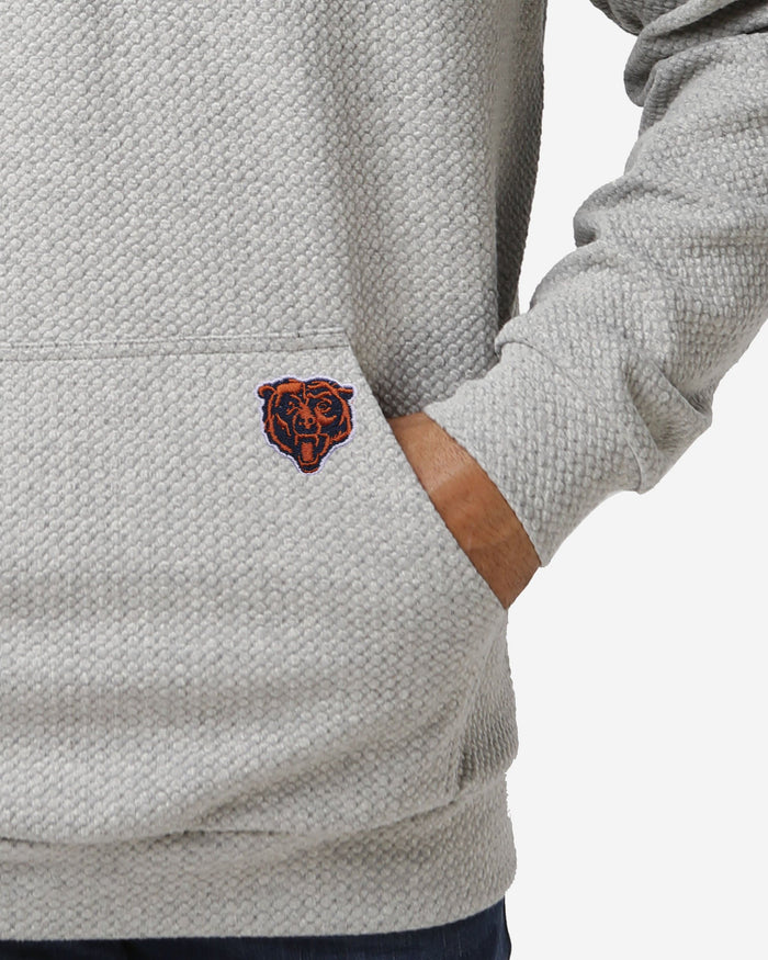 Chicago Bears Gray Woven Hoodie FOCO - FOCO.com