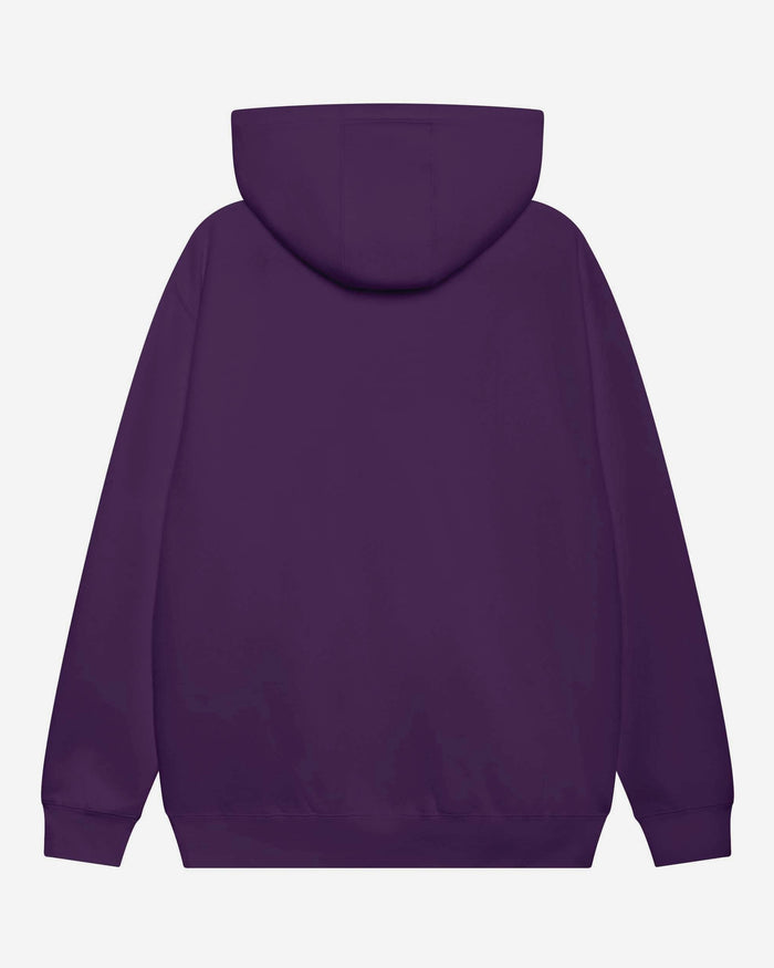 Minnesota Vikings Heritage Print Hoodie FOCO Black S - FOCO.com