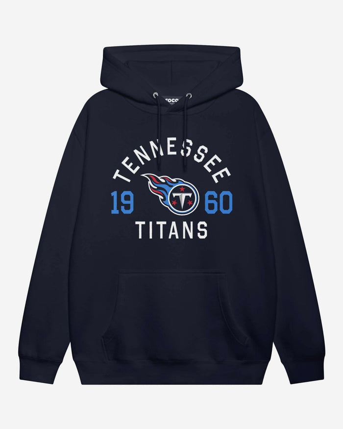 Tennessee Titans Heritage Print Hoodie FOCO Navy S - FOCO.com