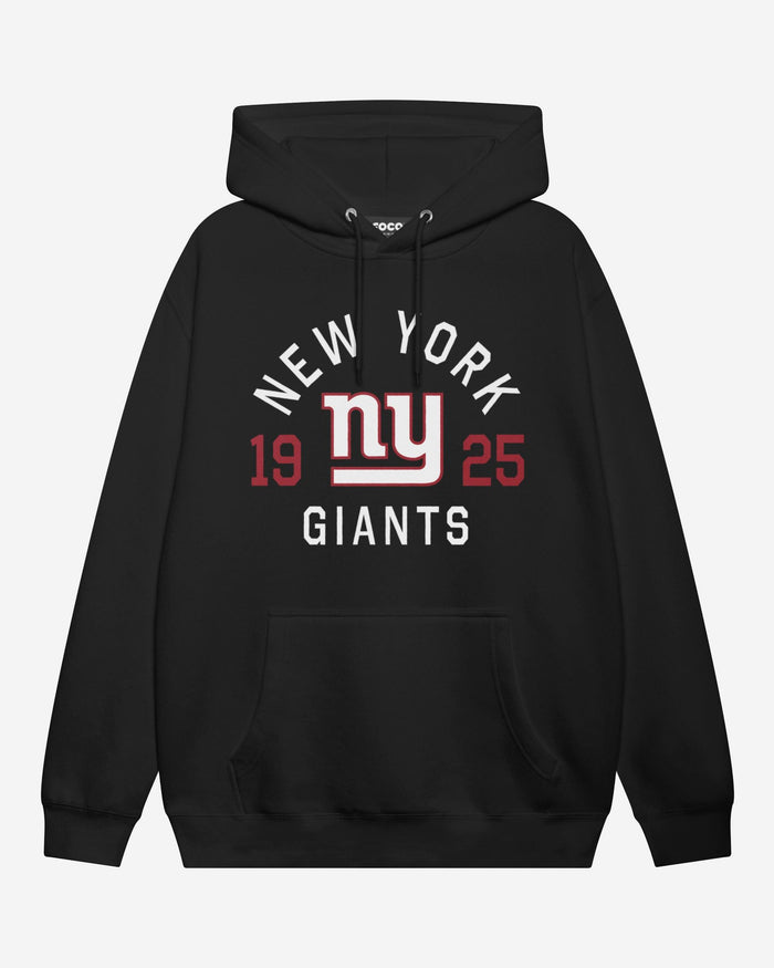 New York Giants Heritage Print Hoodie FOCO Black S - FOCO.com