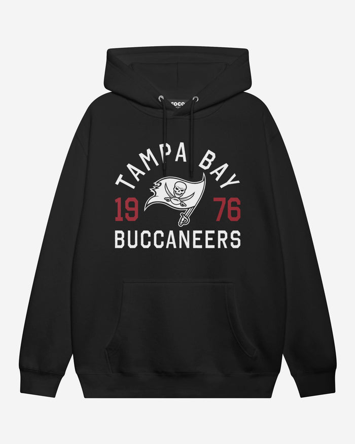 Tampa Bay Buccaneers Heritage Print Hoodie FOCO Black S - FOCO.com