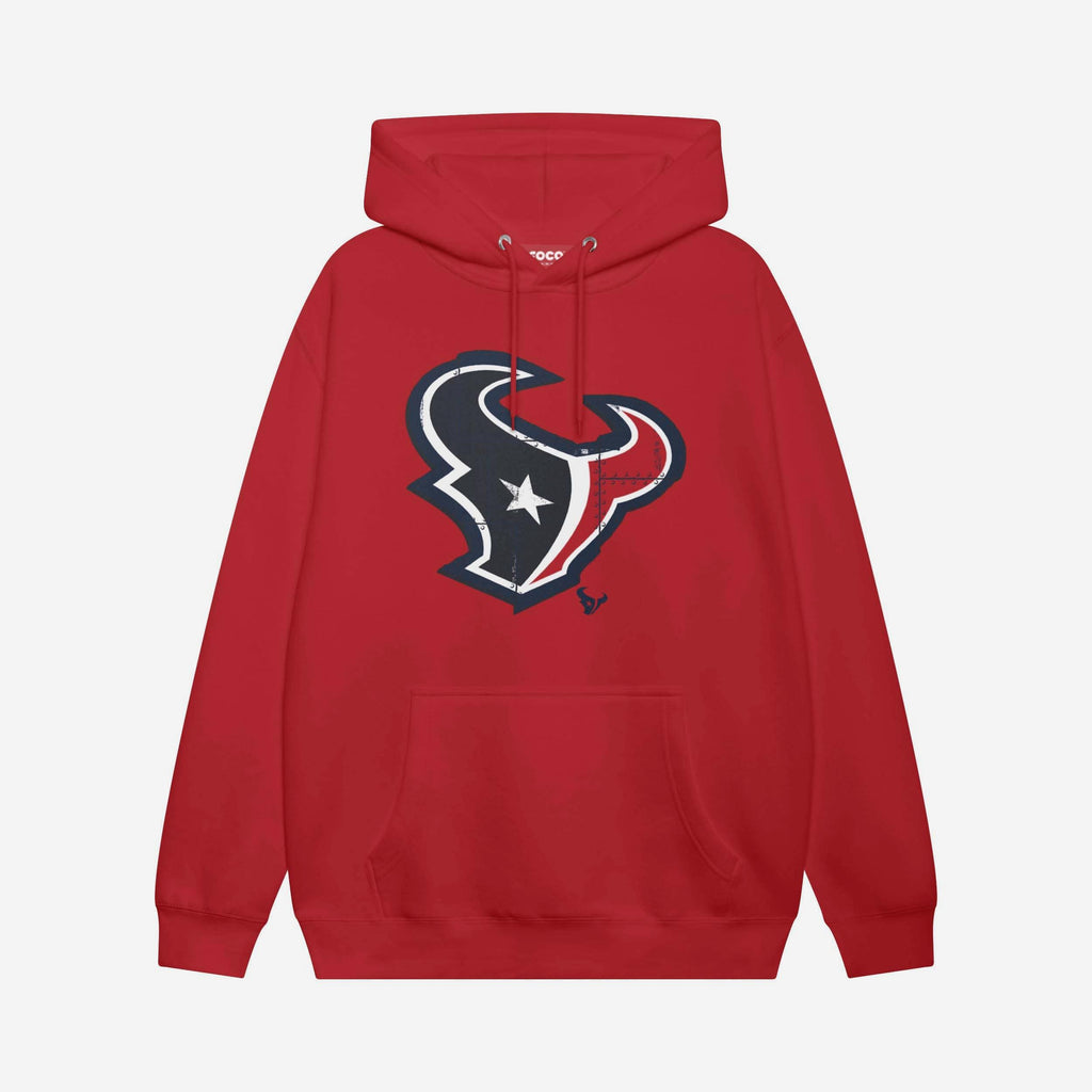 Houston Texans Rivet Logo Hoodie FOCO S - FOCO.com