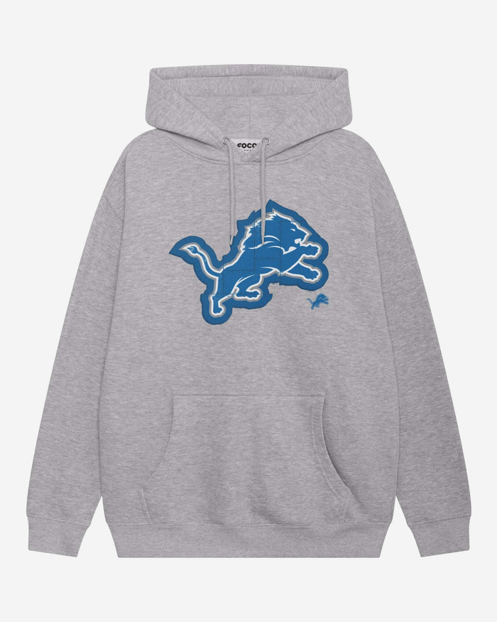 Detroit Lions Rivet Logo Hoodie FOCO S - FOCO.com