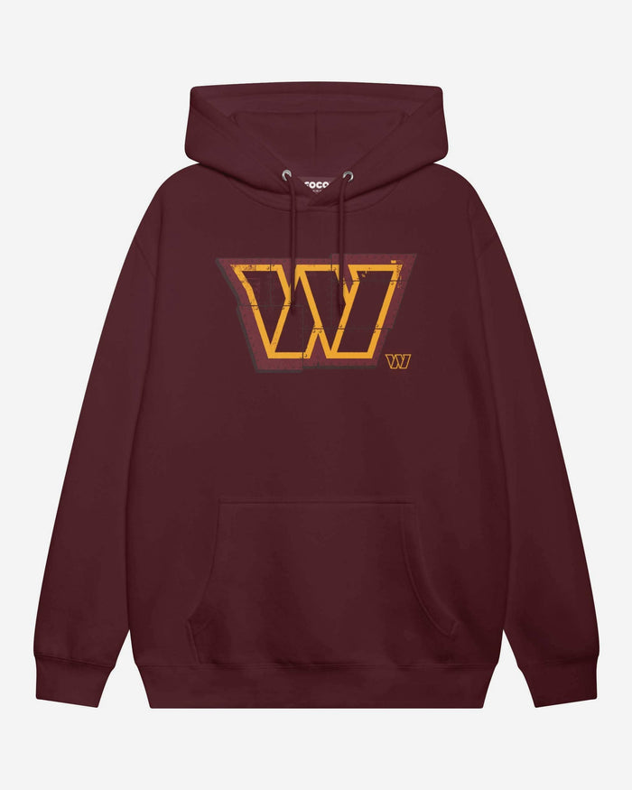 Washington Commanders Rivet Logo Hoodie FOCO S - FOCO.com