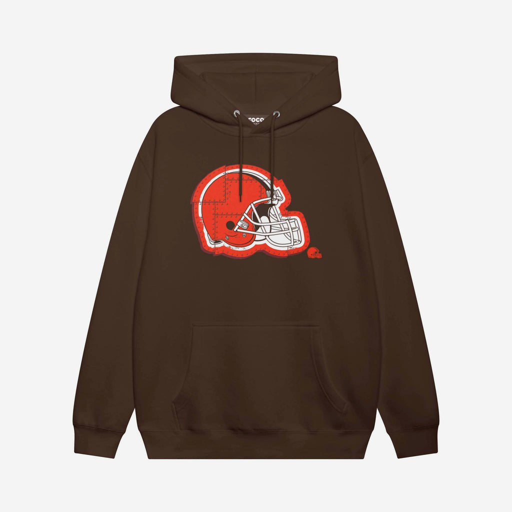Cleveland Browns Rivet Logo Hoodie FOCO S - FOCO.com