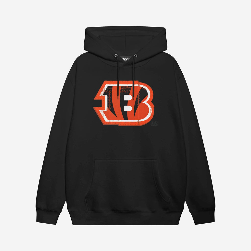 Cincinnati Bengals Rivet Logo Hoodie FOCO S - FOCO.com