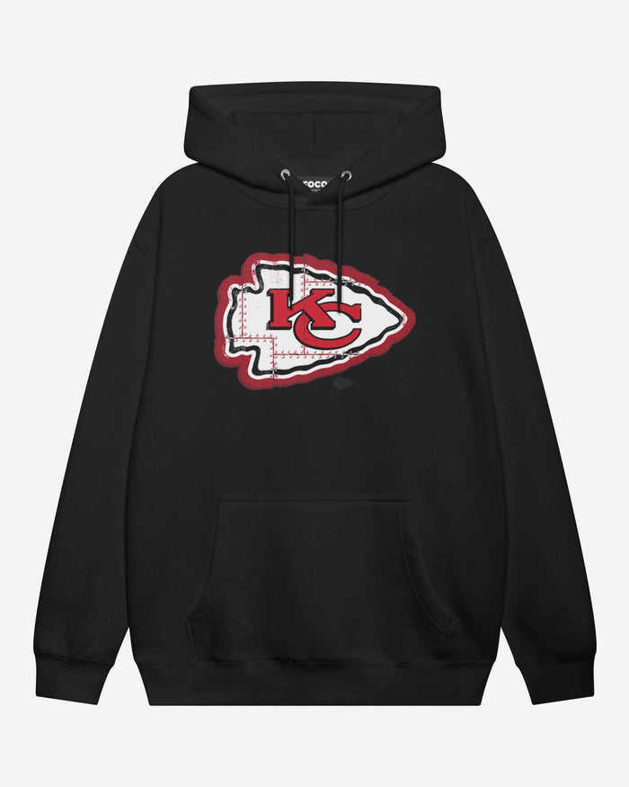 Kansas City Chiefs Rivet Logo Hoodie FOCO S - FOCO.com
