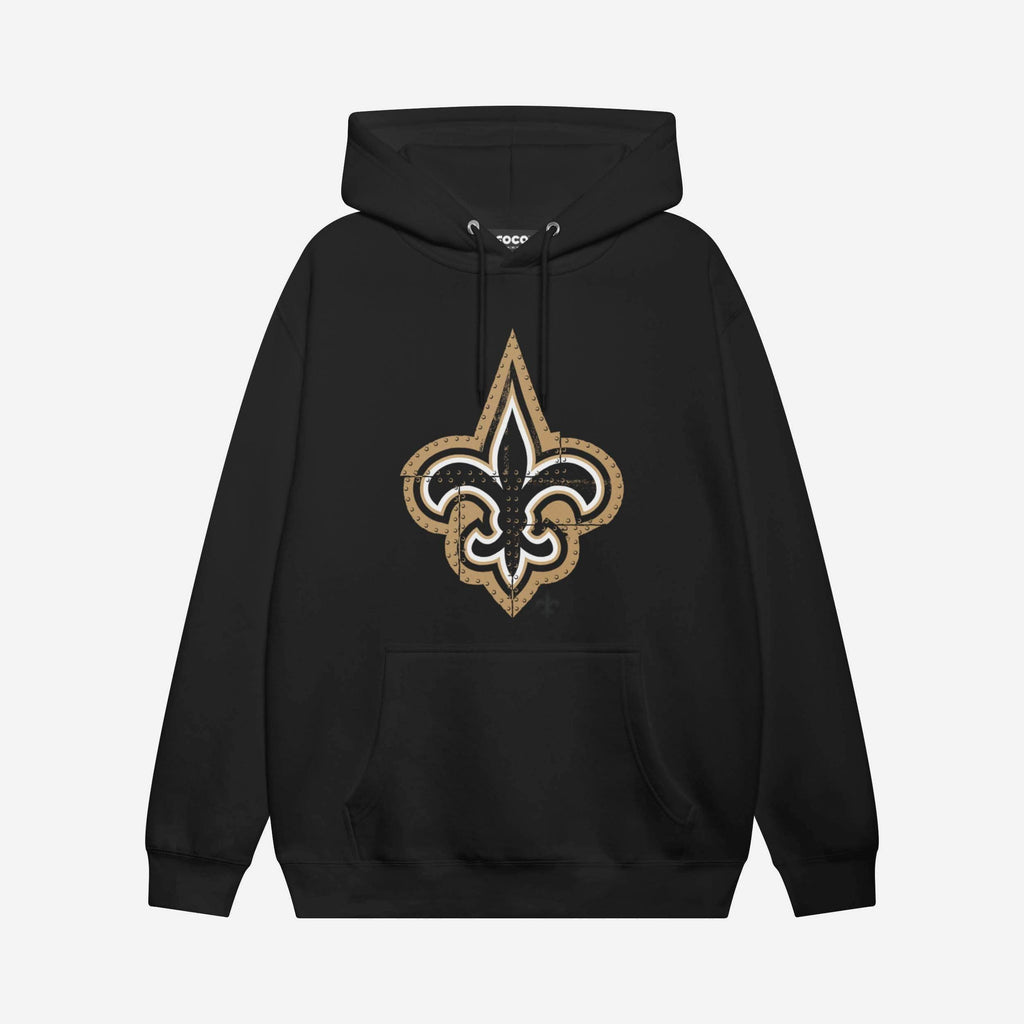 New Orleans Saints Rivet Logo Hoodie FOCO S - FOCO.com