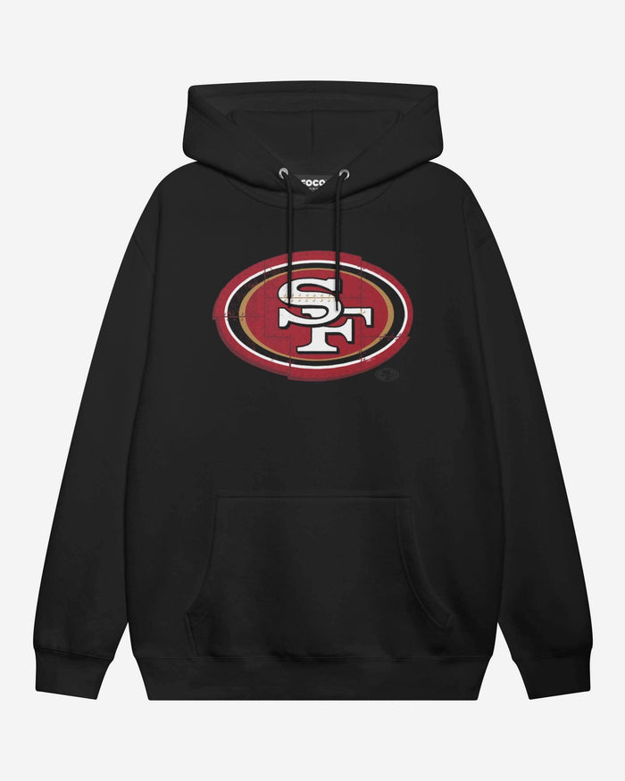 San Francisco 49Ers Rivet Logo Hoodie FOCO S - FOCO.com