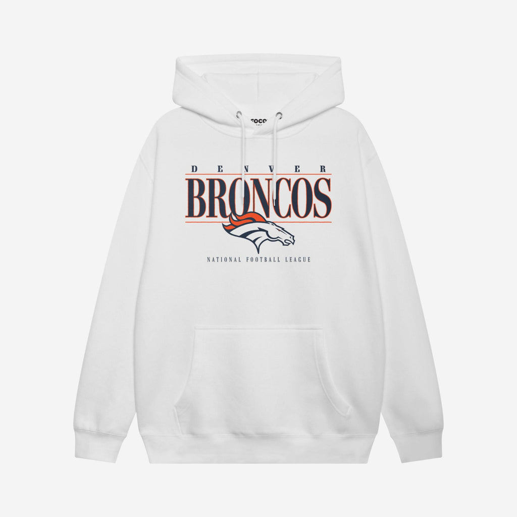 Denver Broncos Signature Bar Hoodie FOCO S - FOCO.com