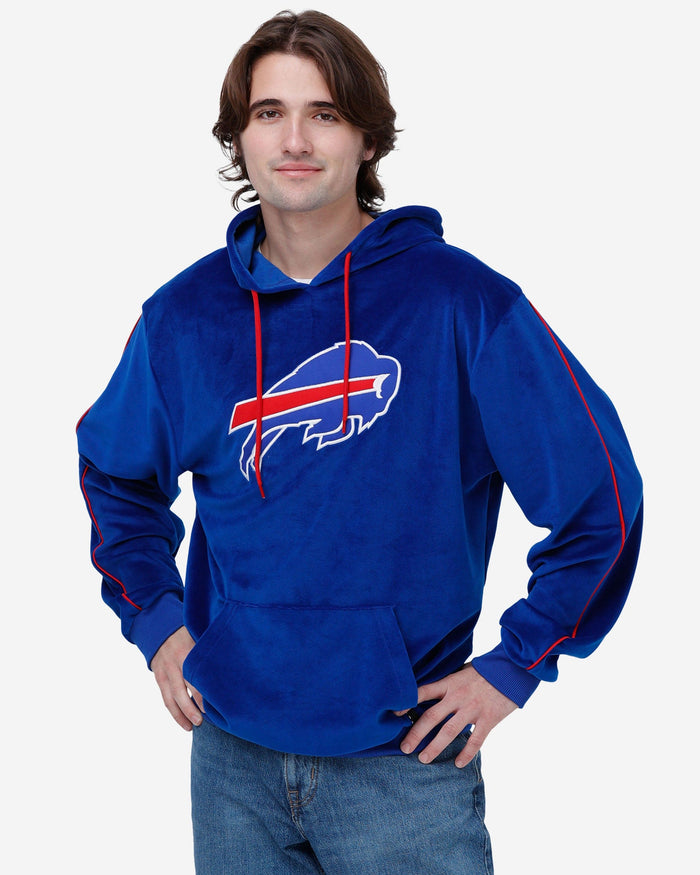 Buffalo Bills Velour Hooded Sweatshirt FOCO S - FOCO.com