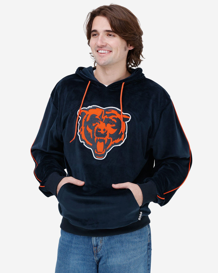 Chicago Bears Velour Hooded Sweatshirt FOCO S - FOCO.com