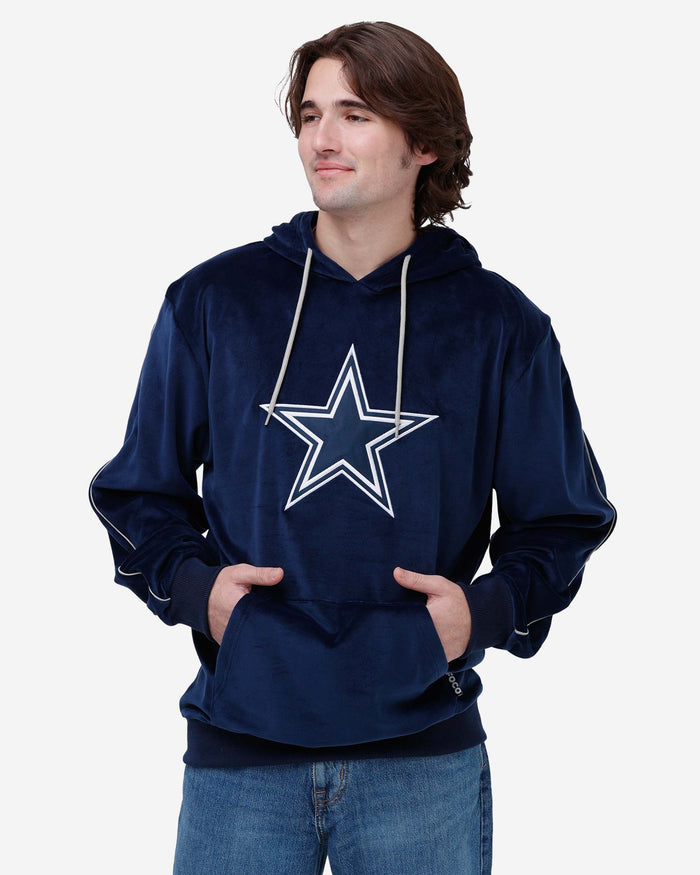 Dallas Cowboys Velour Hooded Sweatshirt FOCO S - FOCO.com