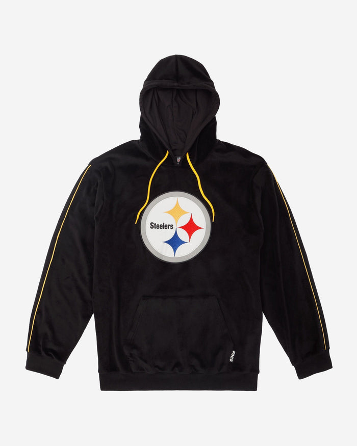 Pittsburgh Steelers Velour Hooded Sweatshirt FOCO - FOCO.com