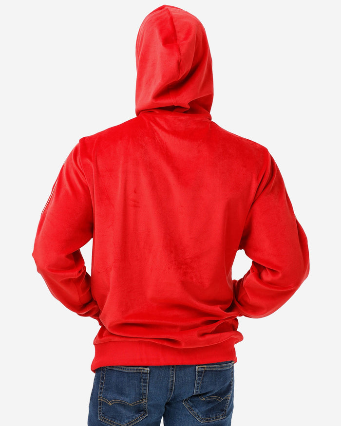 San Francisco 49ers Velour Hooded Sweatshirt FOCO - FOCO.com