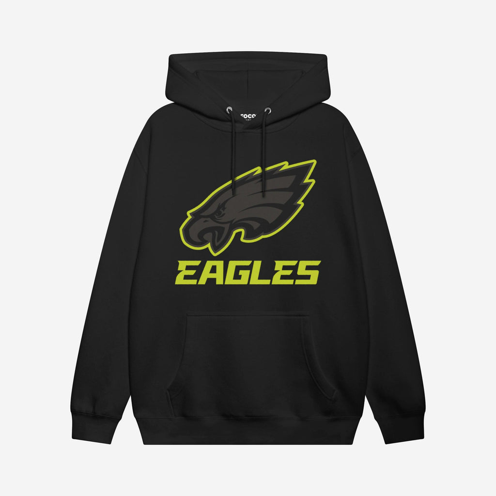 Philadelphia Eagles Highlight Reel Hoodie FOCO Black/Volt S - FOCO.com
