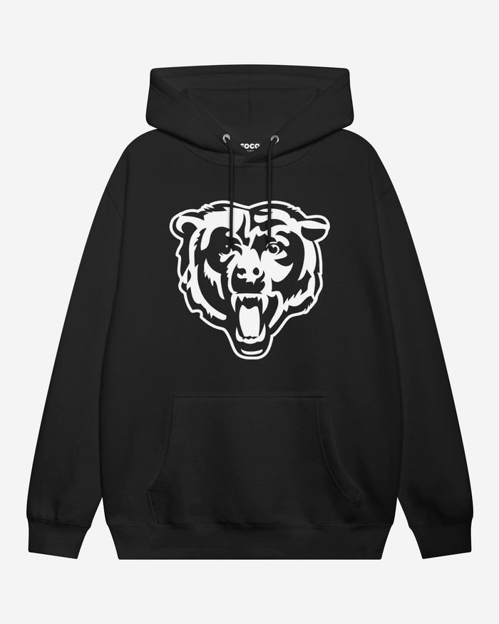 Chicago Bears White Logo Hoodie FOCO S - FOCO.com
