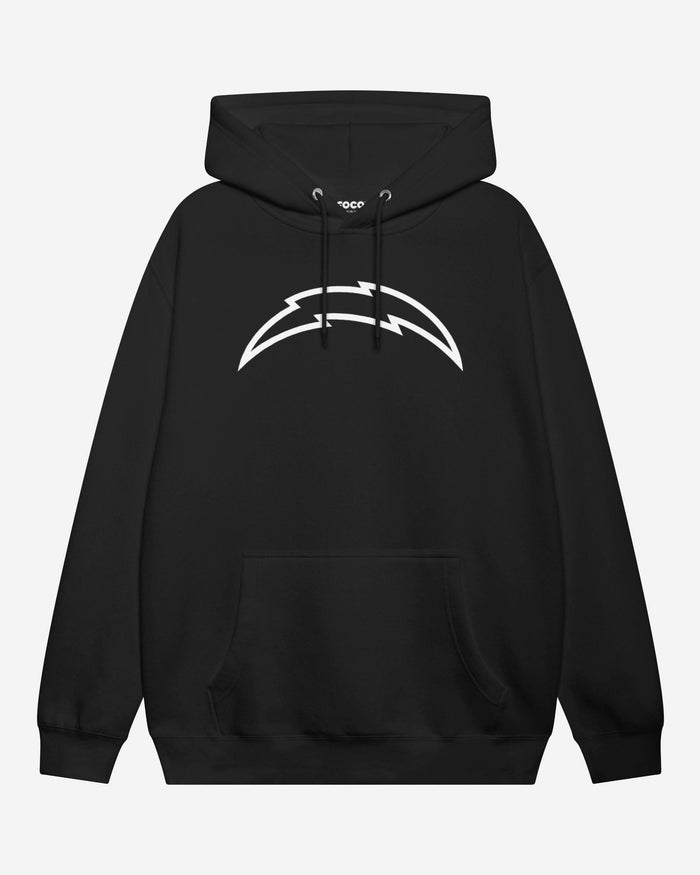 Los Angeles Chargers White Logo Hoodie FOCO S - FOCO.com