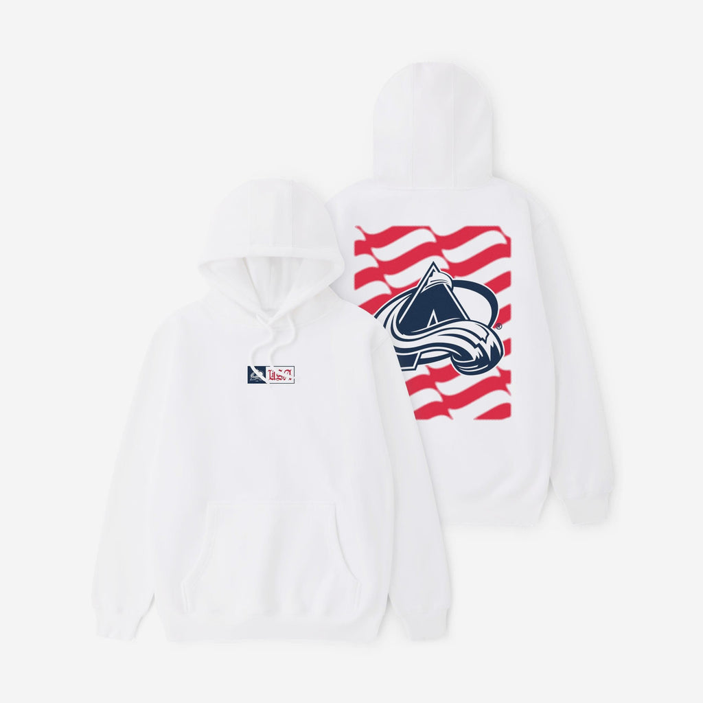 Colorado Avalanche American Heritage Hoodie FOCO S - FOCO.com