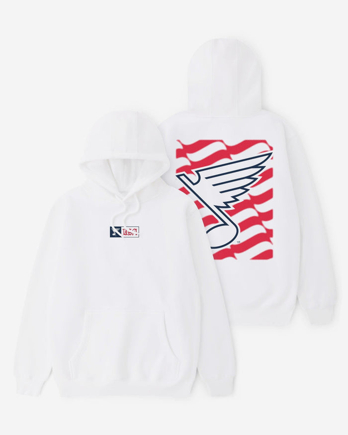 St Louis Blues American Heritage Hoodie FOCO S - FOCO.com