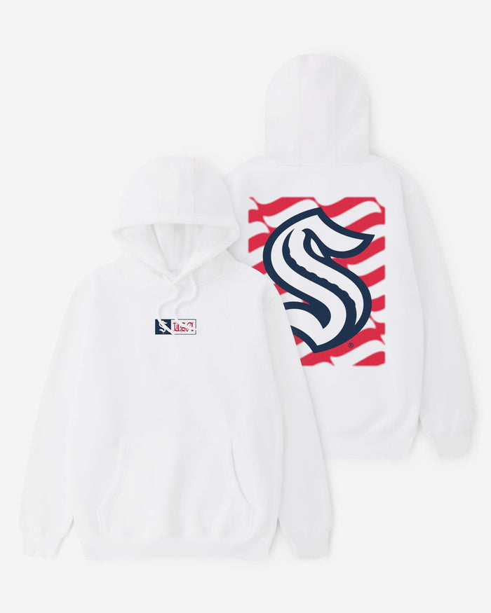 Seattle Kraken American Heritage Hoodie FOCO S - FOCO.com