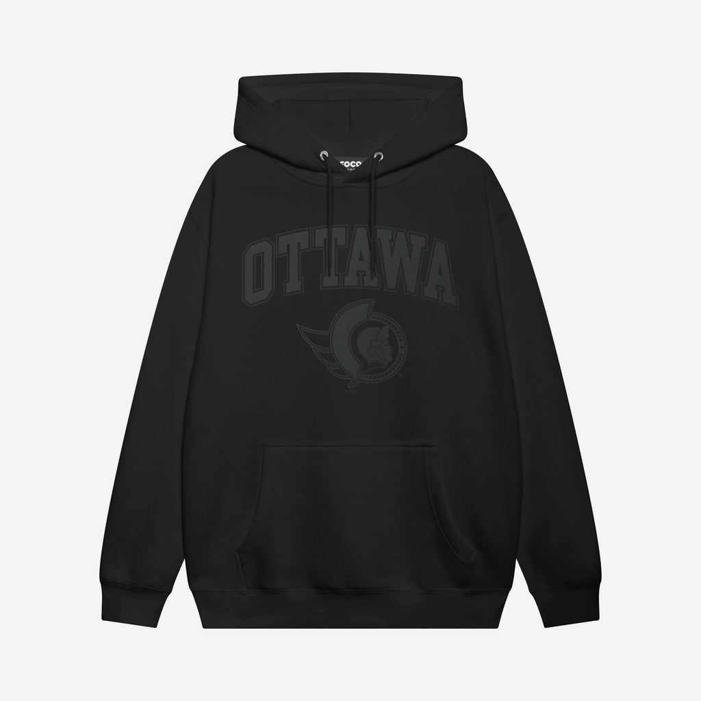 Ottawa Senators Blackout Hoodie FOCO S - FOCO.com