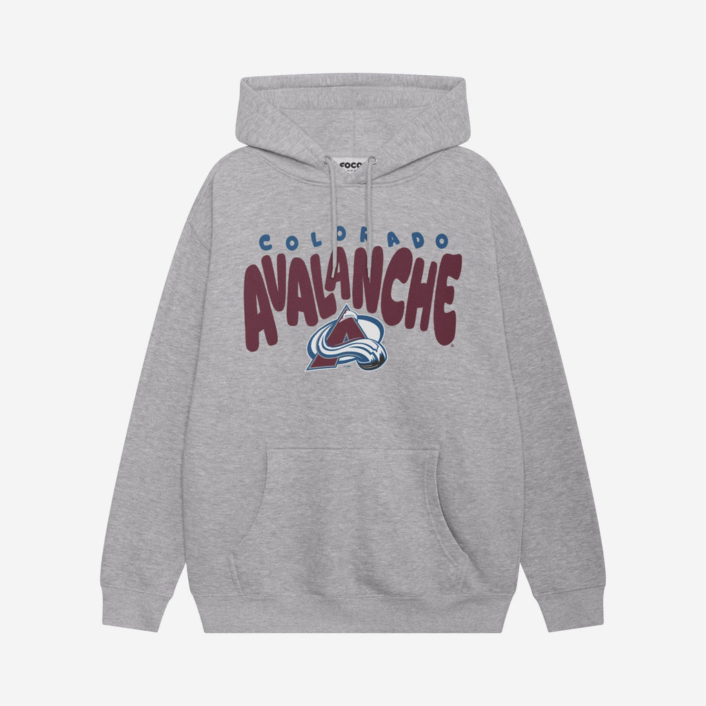 Colorado Avalanche Bubble Hoodie FOCO S - FOCO.com
