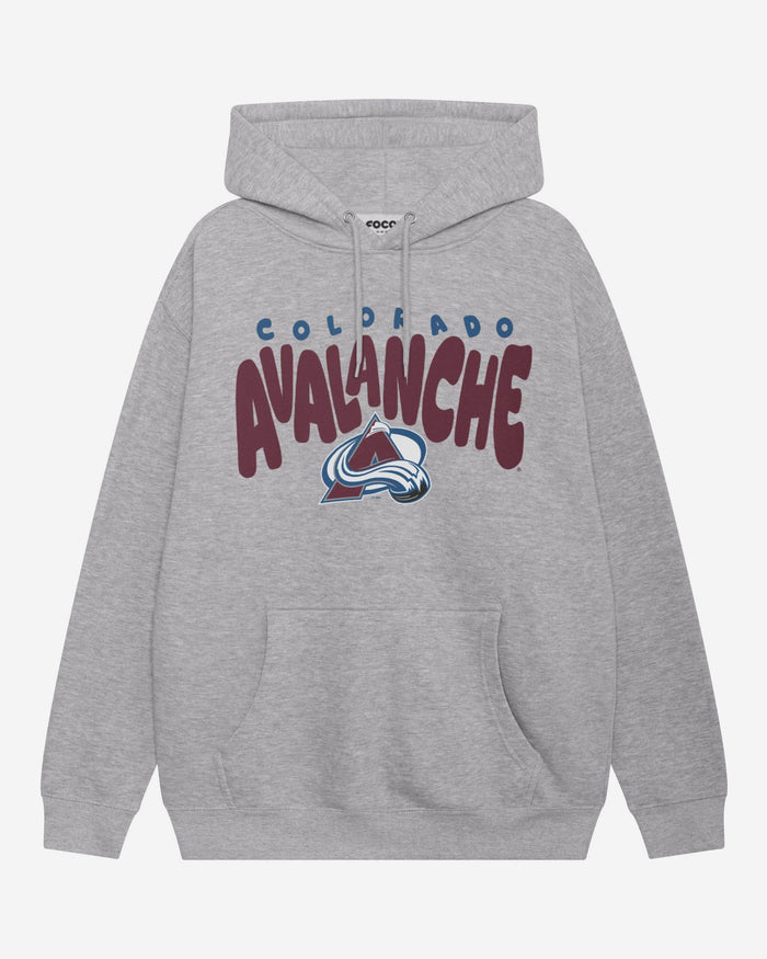 Colorado Avalanche Bubble Hoodie FOCO S - FOCO.com