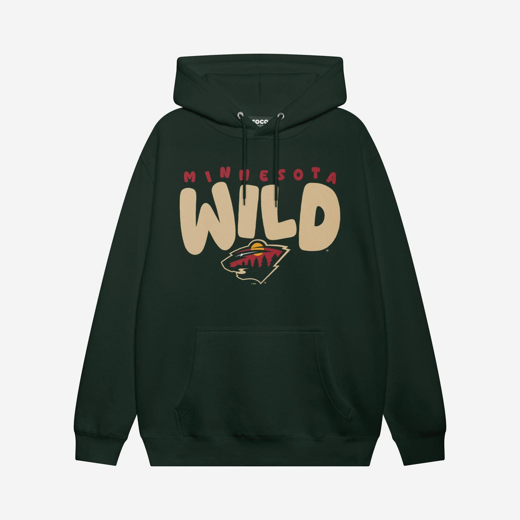 Minnesota Wild Bubble Hoodie FOCO S - FOCO.com