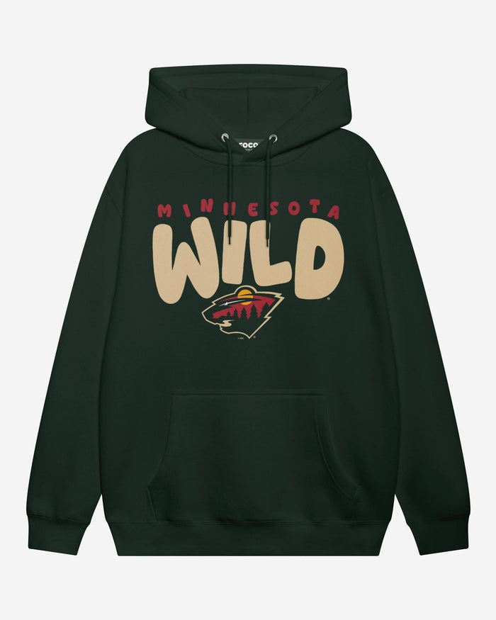 Minnesota Wild Bubble Hoodie FOCO S - FOCO.com