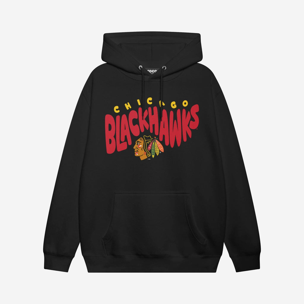 Chicago Blackhawks Bubble Hoodie FOCO S - FOCO.com