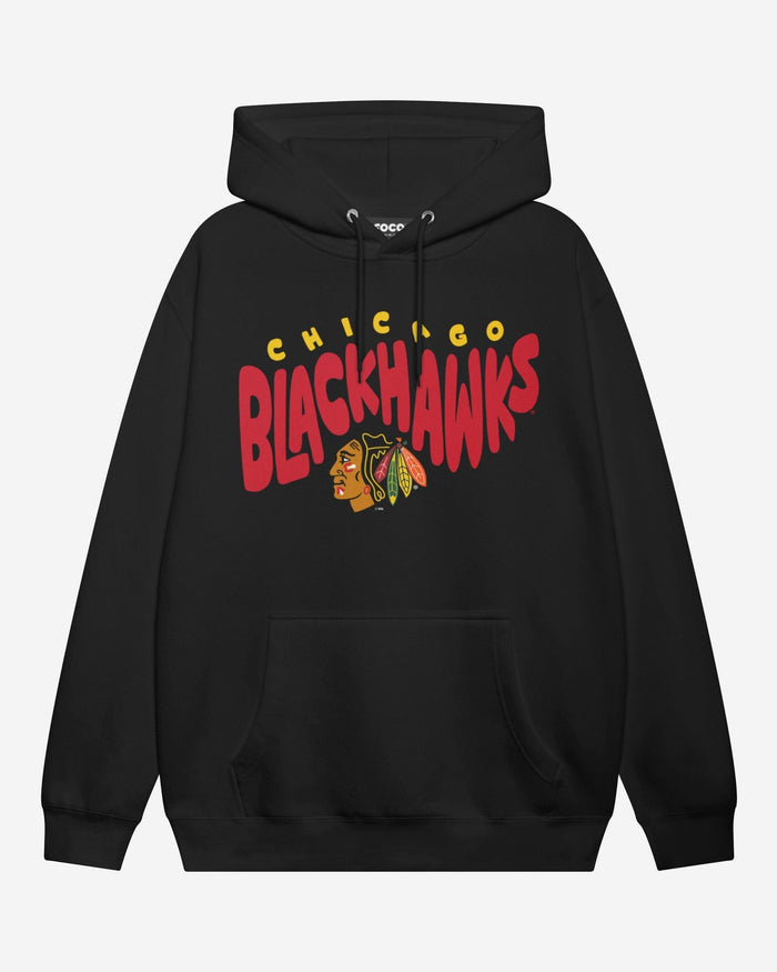 Chicago Blackhawks Bubble Hoodie FOCO S - FOCO.com