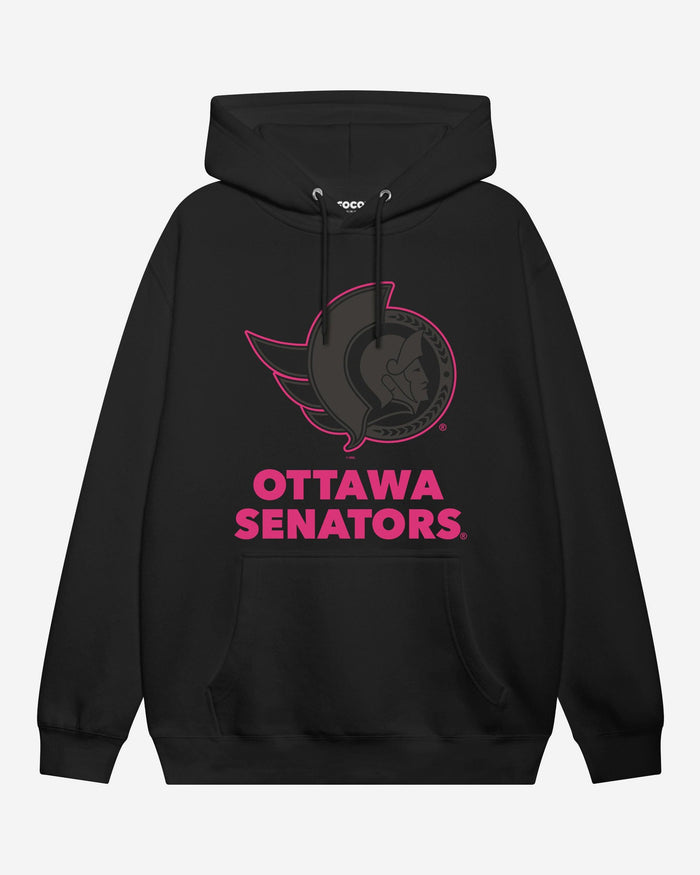 Ottawa Senators Highlight Reel Hoodie FOCO Black/Neon Pink S - FOCO.com
